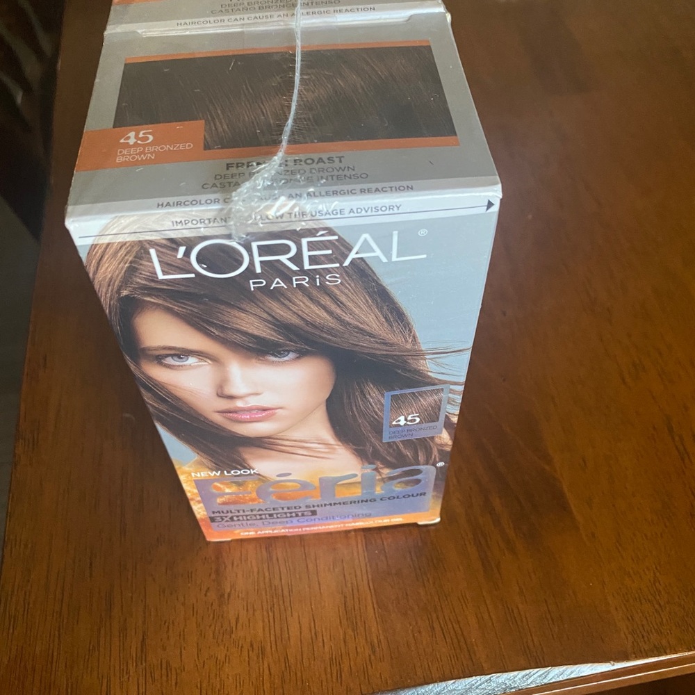 L’ORÉAL hair color twin pack 45 Deep Bronzed Brown